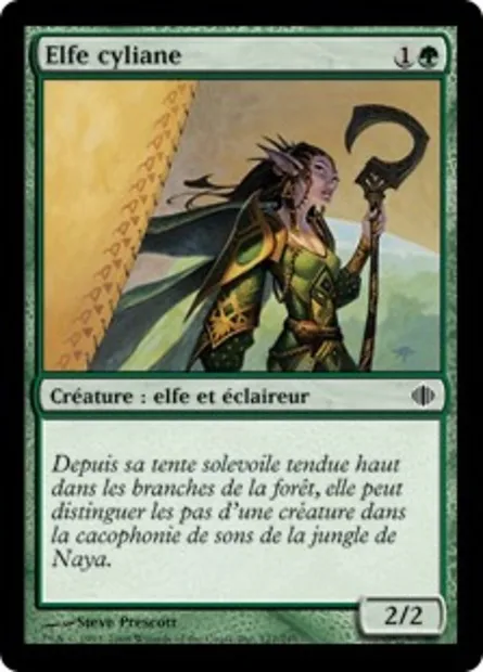 Elfe cyliane, carte Magic ALA 127 — extension Les éclats d'Alara