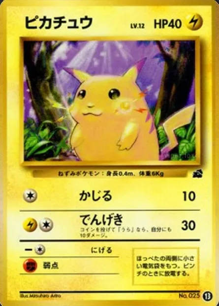 Pikachu, Pokémon card IPBULB ct253633 — Intro Pack Bulbasaur set