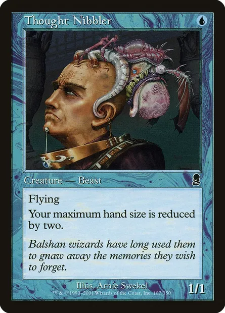 Thought Nibbler, Magic card ODY 107 — Odyssey set