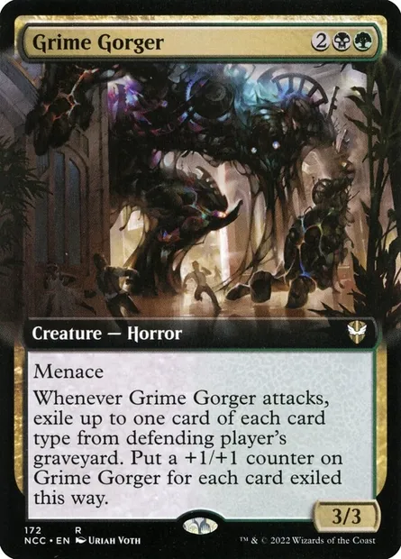 Grime Gorger, Magic card NCC 172 — New Capenna Commander set