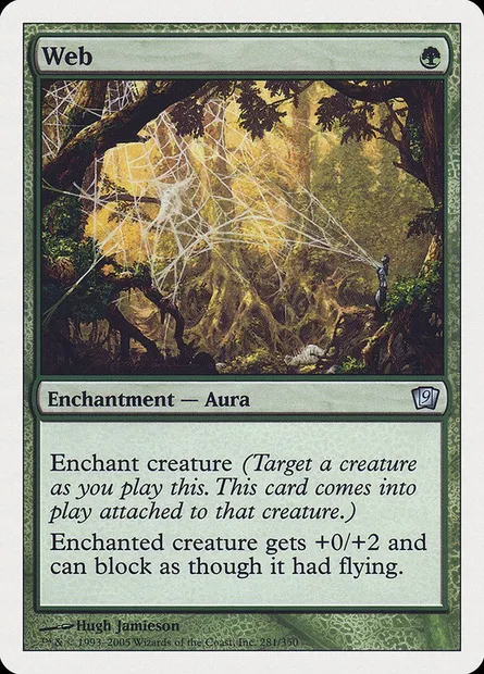 Web, Magic card 9ED 281 — Ninth Edition set
