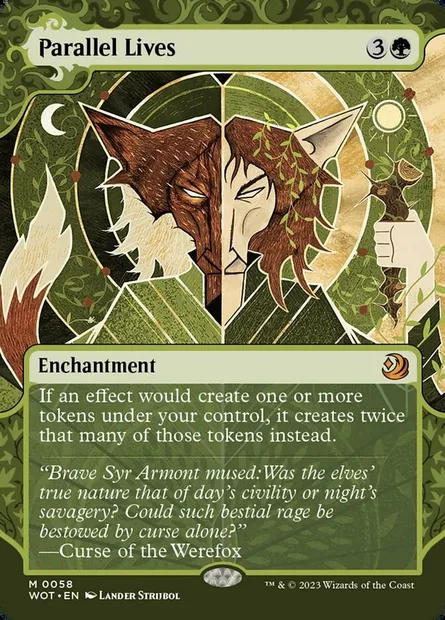 Parallel Lives, Magic card WOT 58 — Wilds of Eldraine: Enchanting Tales set