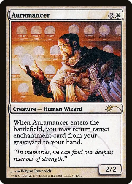 Auramancer, Magic card DCI 77 — DCI Promos set