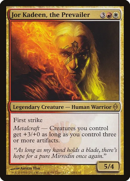 Jor Kadeen, the Prevailer, Magic card NPH 128 — New Phyrexia set
