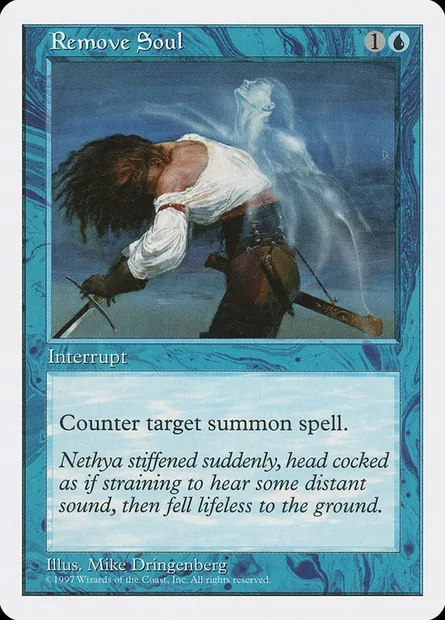 Remove Soul, Magic card 5ED 117 — Fifth Edition set