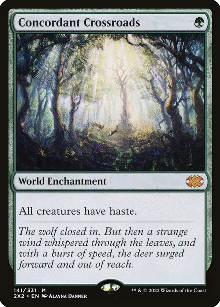 Concordant Crossroads, Magic card 2X2 141 — Double Masters 2022 set