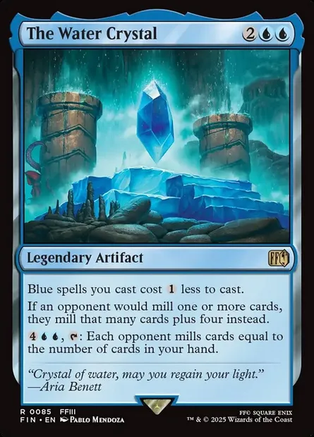 The Water Crystal, Magic card FIN 85 — Final Fantasy set