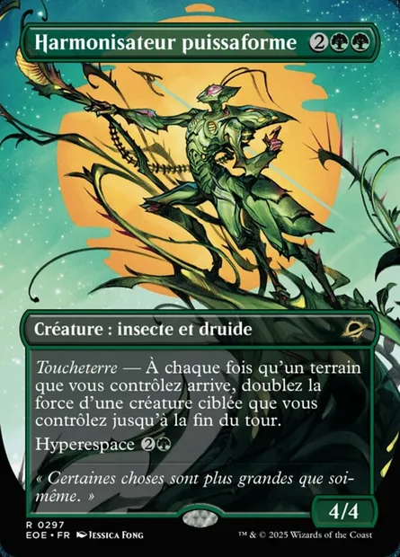 Harmonisateur puissaforme, carte Magic EOE 297 — extension Edge of Eternities