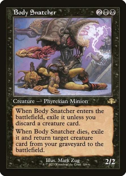 Body Snatcher, Magic card DMR 298 — Dominaria Remastered set
