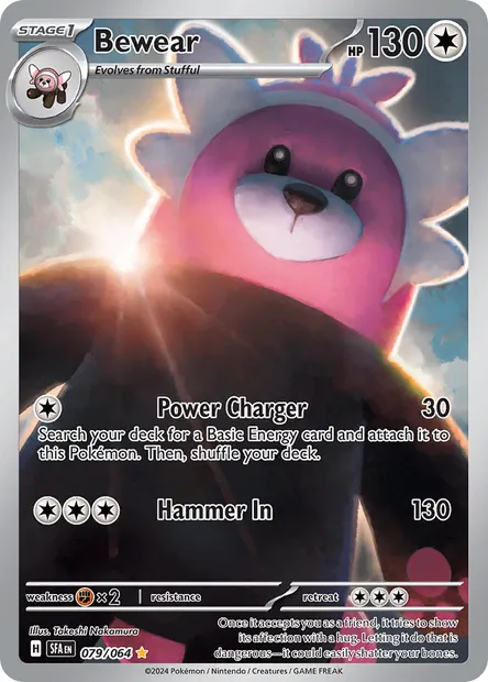 Bewear, Pokémon card SFA 079 — Shrouded Fable set
