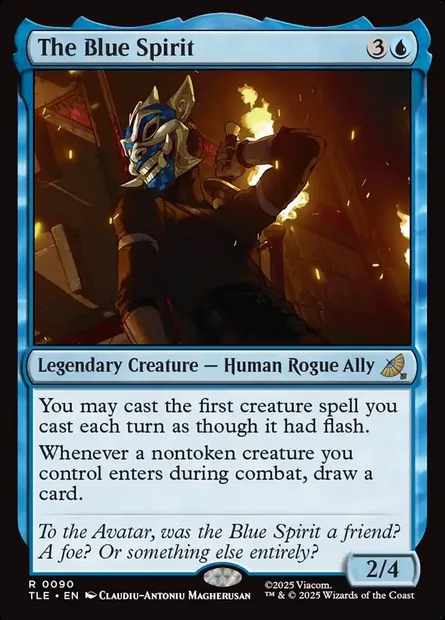The Blue Spirit, Magic card TLE 90 — Avatar: The Last Airbender Eternal set