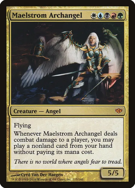 Maelstrom Archangel, Magic card CON 115 — Conflux set