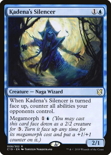 Kadena's Silencer, Magic card C19 8 — Commander 2019 set