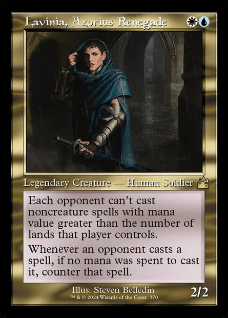 Lavinia, Azorius Renegade, Magic card RVR 370 — Ravnica Remastered set