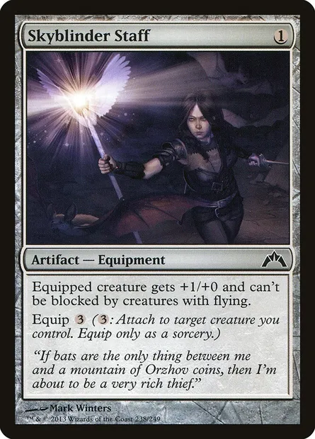 Skyblinder Staff, Magic card GTC 238 — Gatecrash set