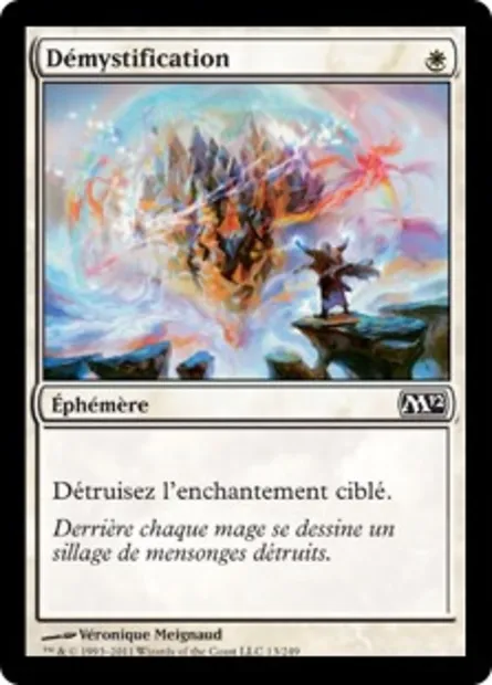 Démystification, carte Magic M12 13 — extension Magic 2012