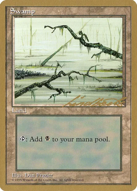 Swamp, Magic card PTC ll371 — Pro Tour Collector Set set