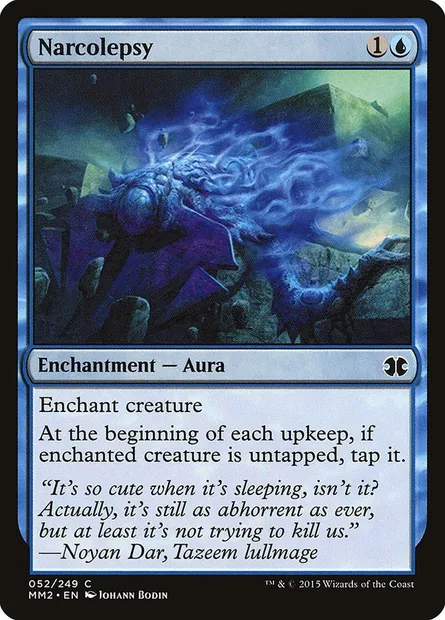 Narcolepsy, Magic card MM2 52 — Modern Masters 2015 set