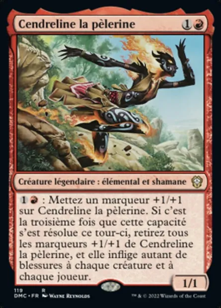 Cendreline la pèlerine, carte Magic DMC 119 — extension Dominaria United Commander