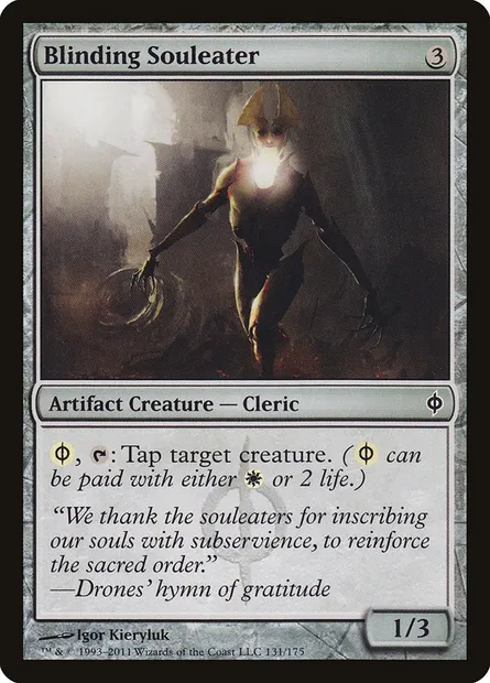 Blinding Souleater, Magic card NPH 131 — New Phyrexia set