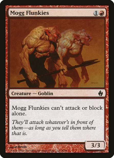 Mogg Flunkies, Magic card PD2 8 — Premium Deck Series: Fire and Lightning set