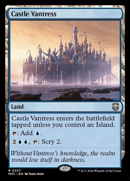 Castle Vantress, Magic card M3C 327 — Modern Horizons 3 Commander set