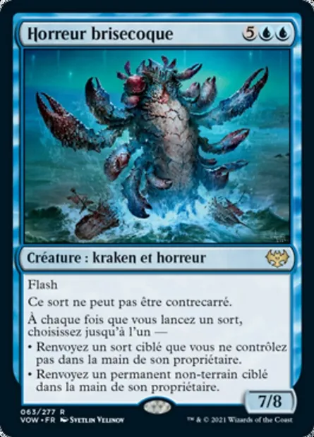 Horreur brisecoque, carte Magic VOW 63 — extension Innistrad : noce écarlate