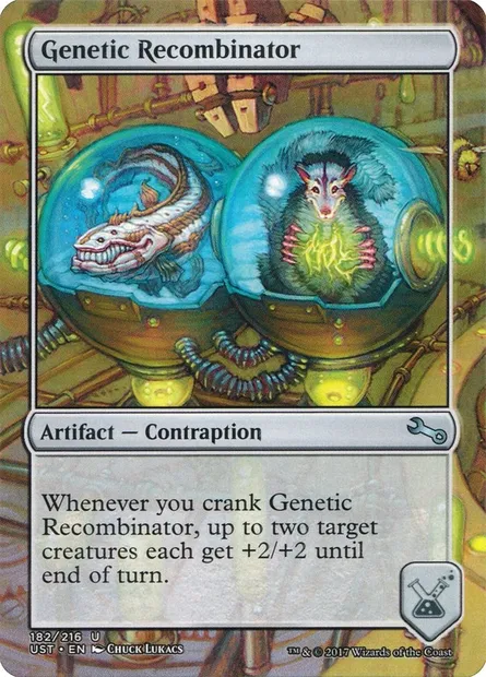 Genetic Recombinator, carte Magic UST 182 — extension Unstable