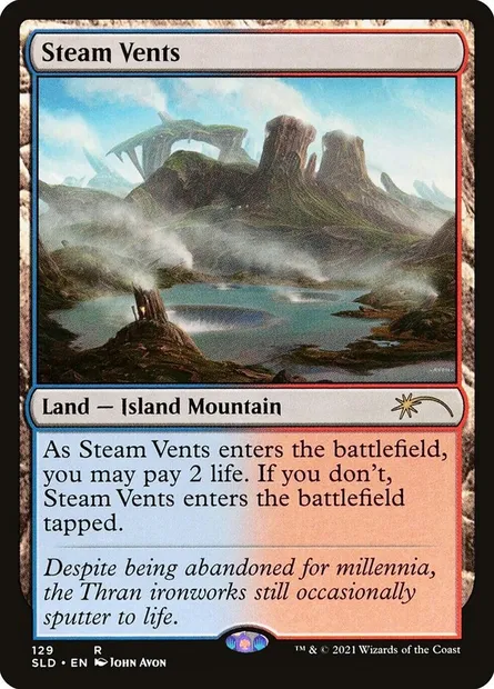 Conduits de vapeur, carte Magic SLD 129 — extension Secret Lair Drop