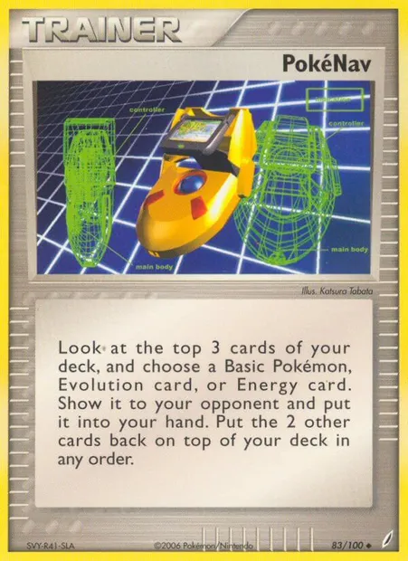 PokéNav, Pokémon card CG 83 — Crystal Guardians set