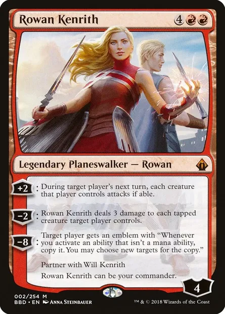 Rowan Kenrith, carte Magic BBD 2 — extension Battlebond