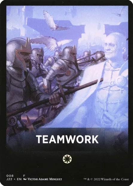 Teamwork, Magic card FJ22 8 — Jumpstart 2022 Front Cards set