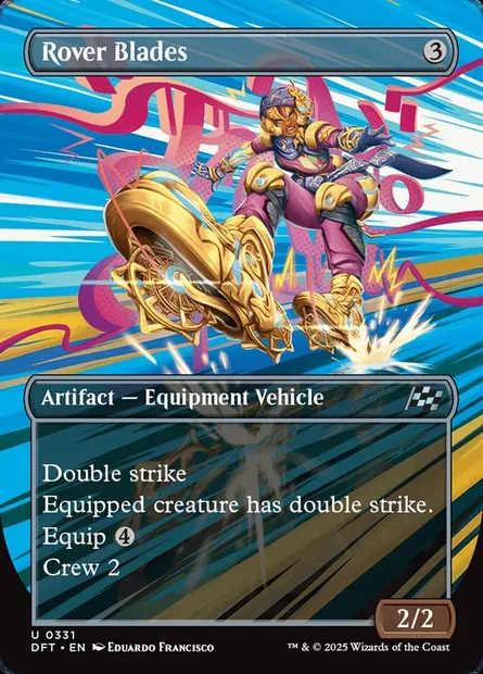 Rover Blades, Magic card DFT 331 — Aetherdrift set