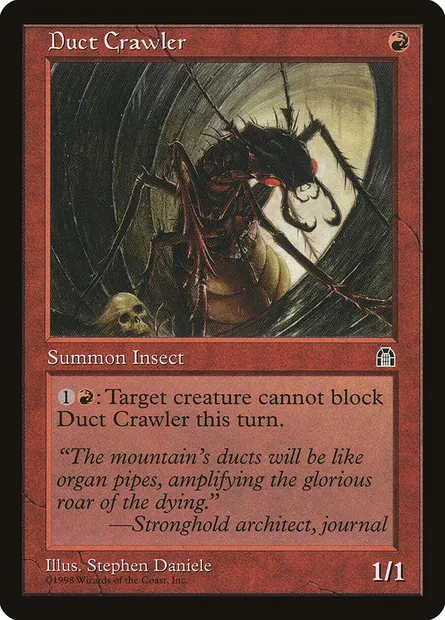 Duct Crawler, Magic card STH 79 — Stronghold set