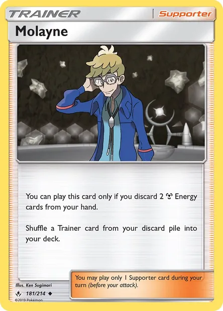 Molayne, Pokémon card UNB 181 — Unbroken Bonds set