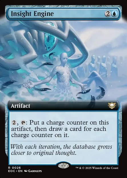 Insight Engine, Magic card EOC 26 — Edge of Eternities Commander set
