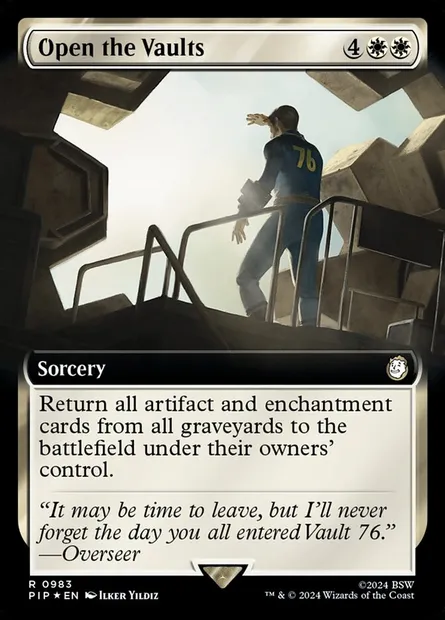 Open the Vaults, Magic card PIP 983 — Fallout set