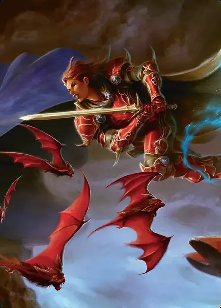 The Destined Warrior // The Destined Warrior, carte Magic AFIC 2 — extension Final Fantasy Scene Box