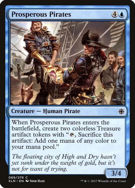 Prosperous Pirates, Magic card XLN 69 — Ixalan set