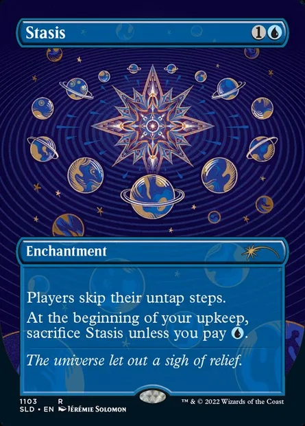 Stase, carte Magic SLD 1103 — extension Secret Lair Drop