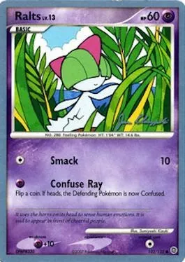 Ralts Lv.13, carte Pokémon WCD08 102 — extension World Championship Decks 2008