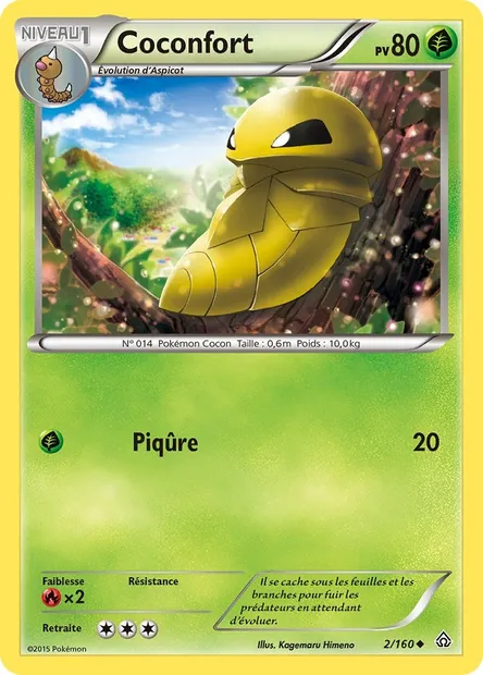 Coconfort, carte Pokémon PRC 2 — extension Primo-Choc