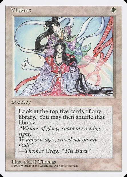 Visions, Magic card 4ED 54 — Fourth Edition set