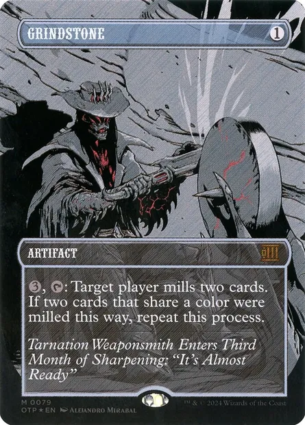 Grindstone, Magic card OTP 79 — Breaking News set