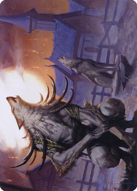 Lord of the Ulvenwald // Lord of the Ulvenwald, carte Magic AMID 64 — extension Midnight Hunt Art Series