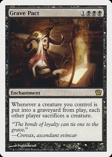 Grave Pact, Magic card 9ED 135 — Ninth Edition set