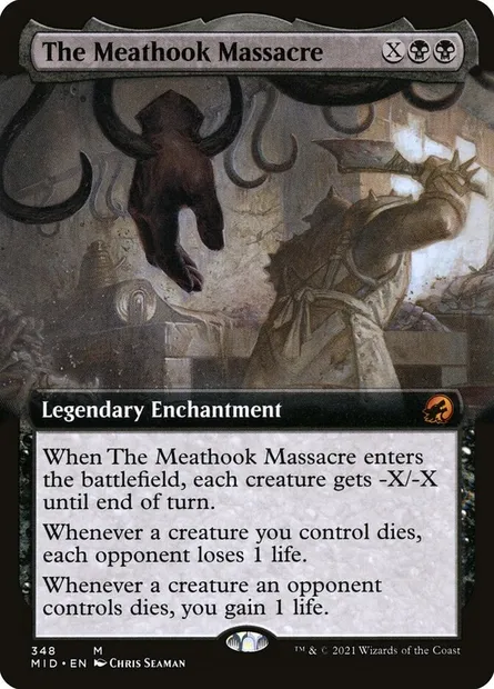 The Meathook Massacre, Magic card MID 348 — Innistrad: Midnight Hunt set
