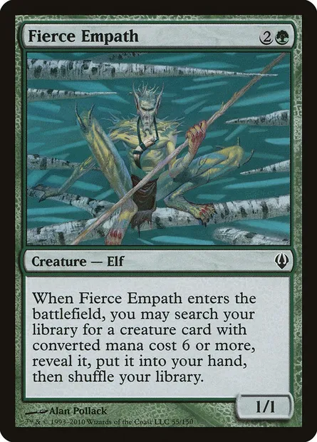 Fierce Empath, Magic card ARC 55 — Archenemy set
