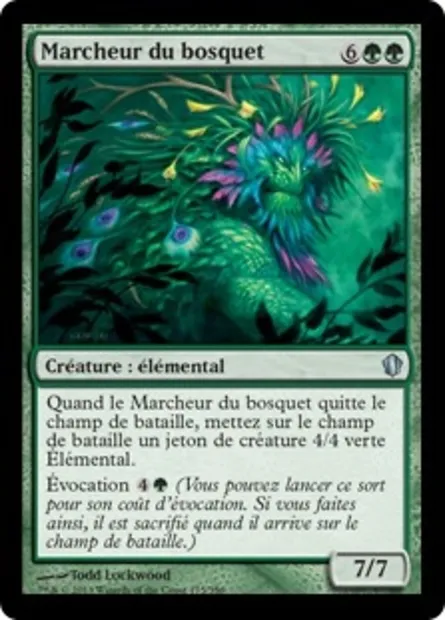 Marcheur du bosquet, carte Magic C13 175 — extension Commander 2013