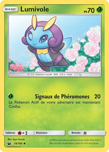 Lumivole, carte Pokémon CES 18 — extension Tempête Céleste